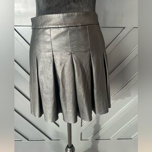 Zara Faux Leather Skort
